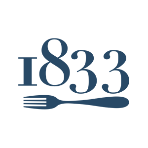 1833 Restaurant logo